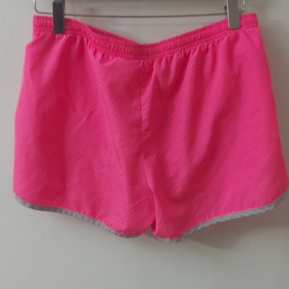 DANSKIN NOW S (4-6) Pink/Grey Shorts Pocket Athleisure Sportswear Casual Running - Picture 2 of 9